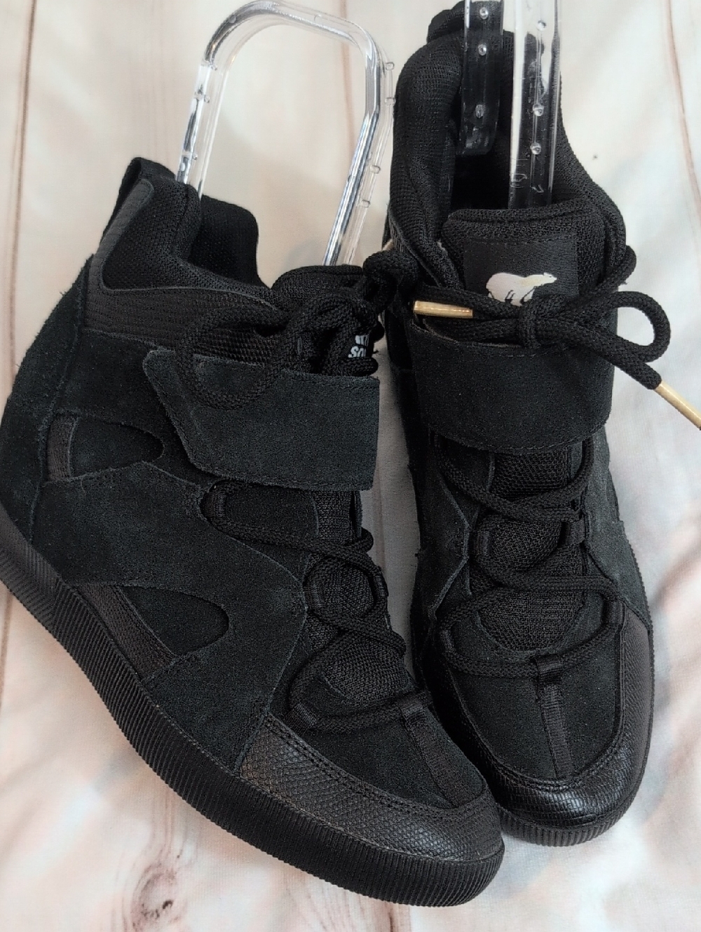 Sorel Out N About Sport Hidden Wedge Waterproof Suede Lace Up Boots